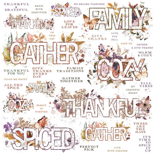 2 Pack - ARToptions Plum Grove Rub-Ons 12"X12" 1/Sheet-Sentiments - APG38534